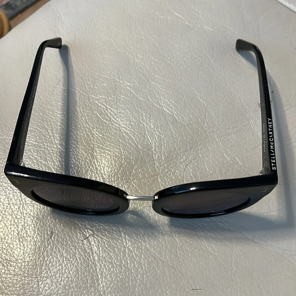 Stella McCartney Black Cat Eye Sunglasses